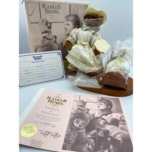 Limited Edition Robert Raikes Mother Day 1990 Collection Bear Signed ~ Vintage